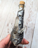 Labradorite & Clear Quartz Potion Bottle