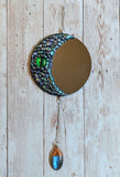 Dragon Labradorite Moon Mirror
