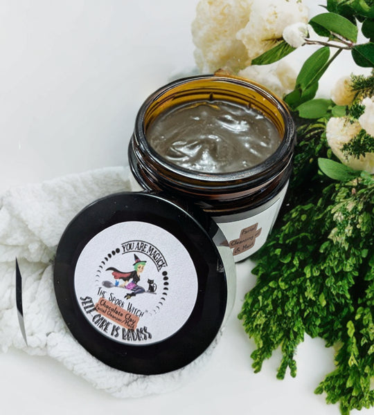 Chocolate Clay Cleanser/Mask w/Muslin Cloth