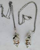 Round Dome Pendulum Necklace