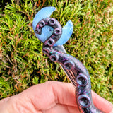 Silver Galaxy Octopus Opalite Spork