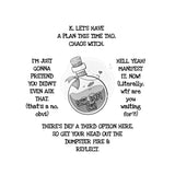 Round Scrying Mirror Bundle