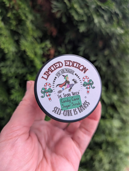 Candy Cane Sugar Scrub