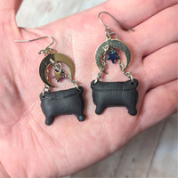 Cauldron Earrings