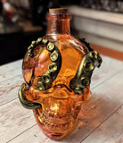 Orange Skull Potion Bottle woth Octo Arms