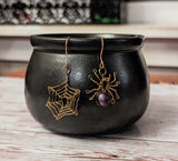 Spiderweb Spooder Earrings