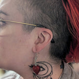 Stabby Heart Earrings