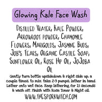 Glowing Kale Face Wash